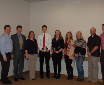 Skiers Named Athletes of the Month